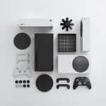 gaming console black_white_intelligent_geometry
